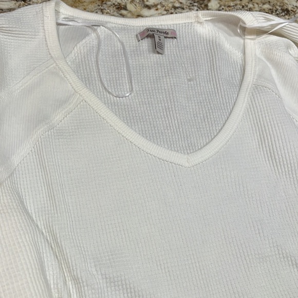 Free people Santa Clara waffle knit nwt - Picture 6 of 9